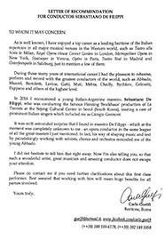 Carta de Recomensación